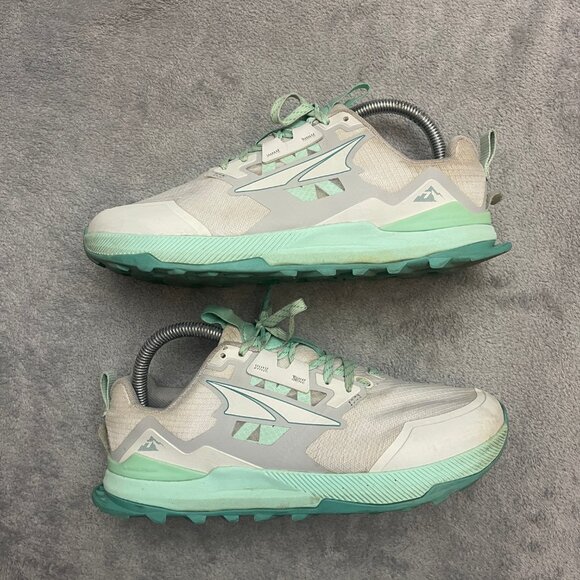 Altra Women's Lone Peak 7 Trail Running Shoe Size 7.5 Wide Green Mint - Picture 5 of 8